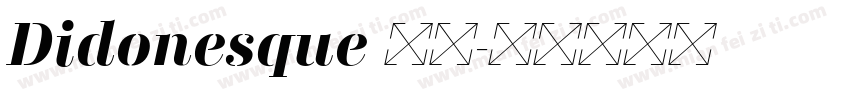 Didonesque 下载字体转换